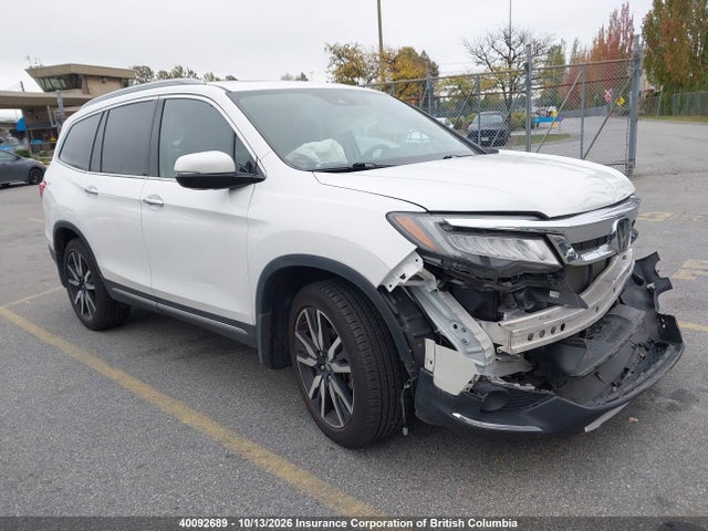 Auction sale of the 2022 Honda Pilot, vin: 5FNYF6H98NB504487, lot number: 40092689