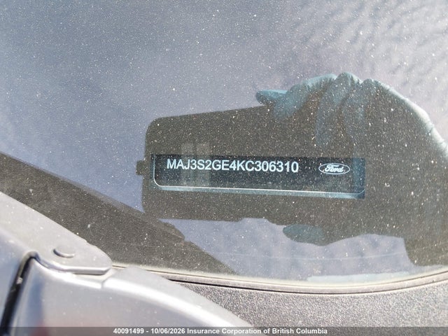 MAJ3S2GE4KC306310 Ford Ecosport Se