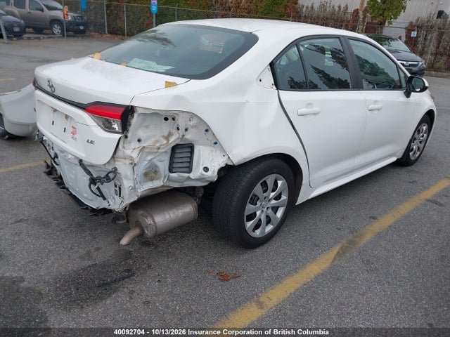 Продажа на аукционе авто 2020 Toyota Corolla Le, vin: 5YFBPRBE0LP138391, номер лота: 40092704