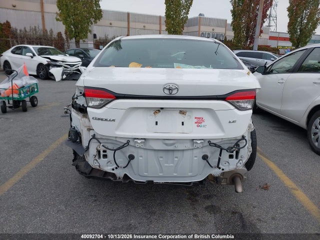 Продажа на аукционе авто 2020 Toyota Corolla Le, vin: 5YFBPRBE0LP138391, номер лота: 40092704