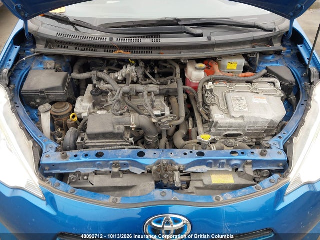 40092712 :رقم المزاد ، JTDKDTB36E1572696 vin ، 2014 Toyota Prius مزاد بيع
