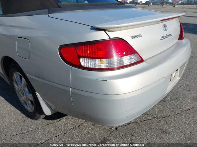 2000 Toyota Camry მანქანა იყიდება აუქციონზე, vin: 2T1FF22PXYC807917, აუქციონის ნომერი: 40092721
