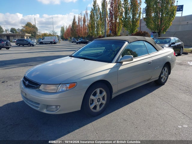 2000 Toyota Camry მანქანა იყიდება აუქციონზე, vin: 2T1FF22PXYC807917, აუქციონის ნომერი: 40092721