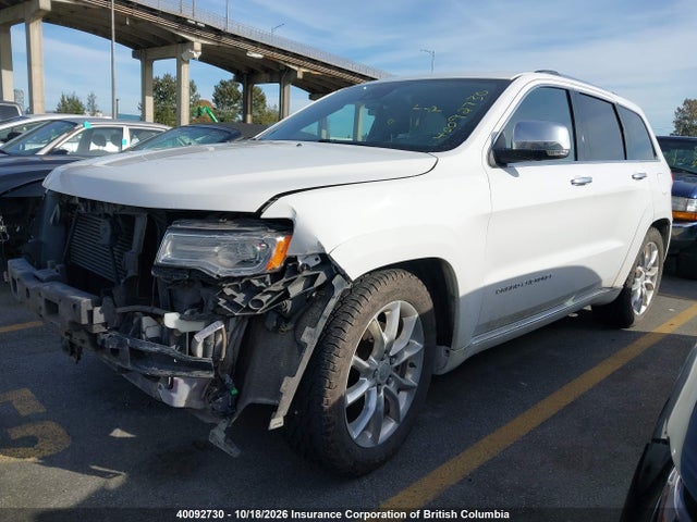 Jeep Grand Cherokee Summit 2016 1C4RJFJMXGC320122 Image 2