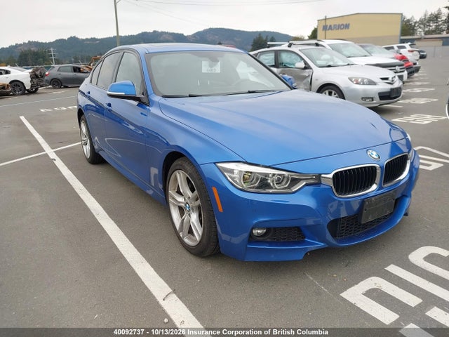 40092737 :رقم المزاد ، WBA8F1C53JK898367 vin ، 2018 Bmw 328 D Xdrive مزاد بيع