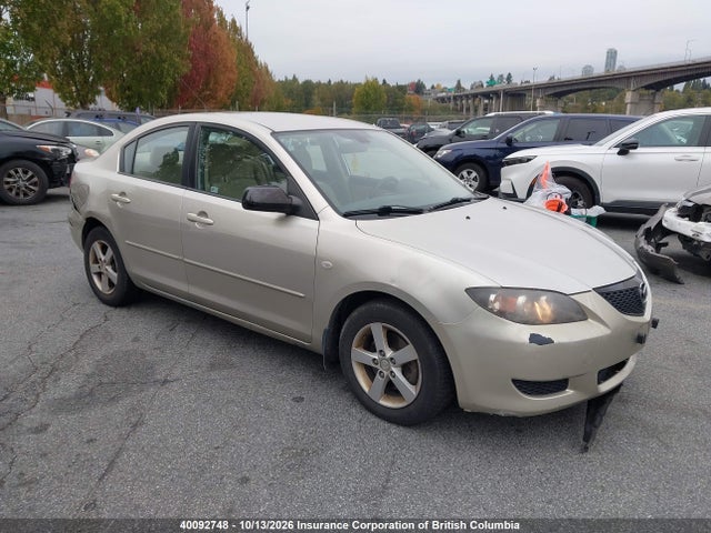 Продажа на аукционе авто 2004 Mazda 3 I, vin: JM1BK12F441102895, номер лота: 40092748