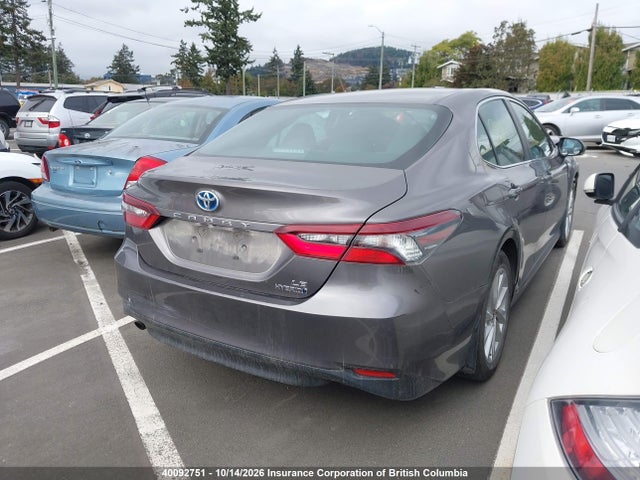 40092751 :رقم المزاد ، 4T1C31AK5NU590220 vin ، 2022 Toyota Camry مزاد بيع