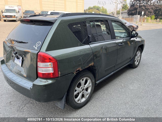 Aukcja sprzedaży 2008 Jeep Compass Sport/north, vin: 1J8FF47W78D618908, numer aukcji: 40092761