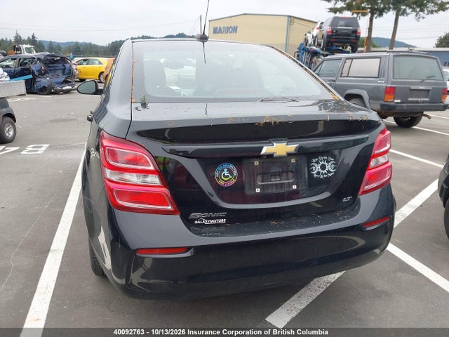 Продаж на аукціоні авто 2018 Chevrolet Sonic, vin: 1G1JD5SH4J4108357, номер лоту: 40092763