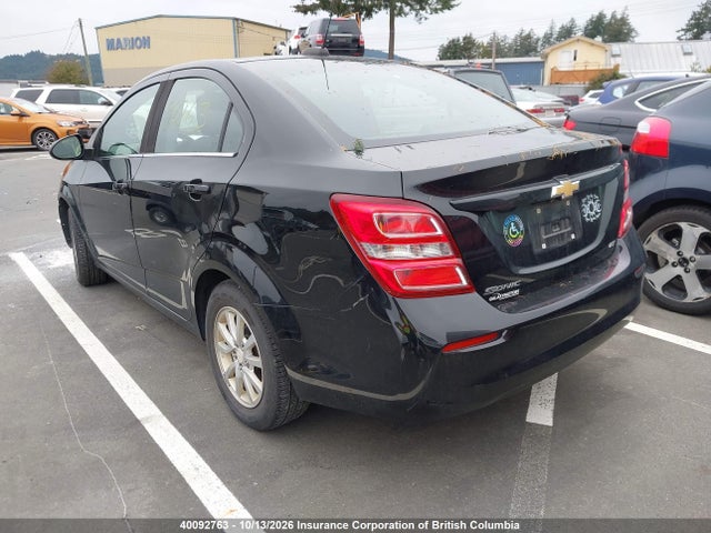 Продаж на аукціоні авто 2018 Chevrolet Sonic, vin: 1G1JD5SH4J4108357, номер лоту: 40092763