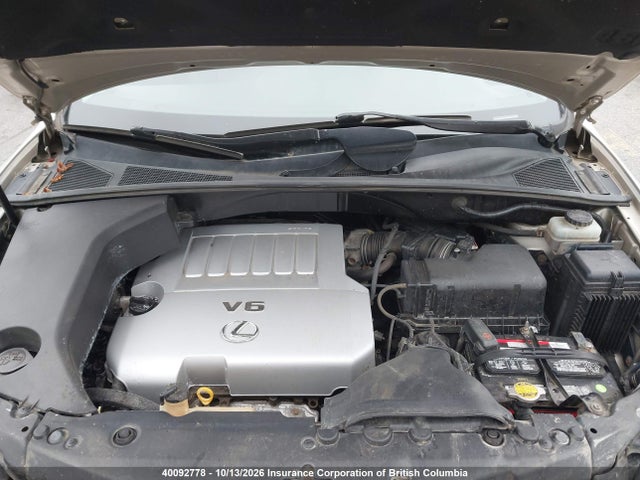 40092778 :رقم المزاد ، JTJHK31U382043082 vin ، 2008 Lexus Rx 350 مزاد بيع