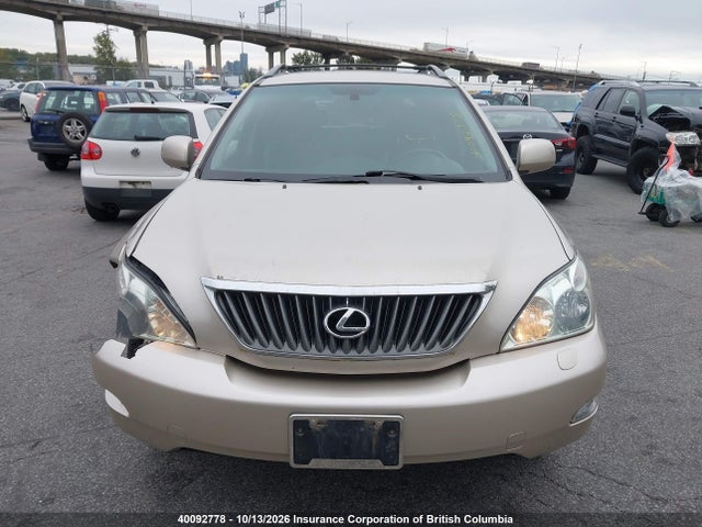 40092778 :رقم المزاد ، JTJHK31U382043082 vin ، 2008 Lexus Rx 350 مزاد بيع