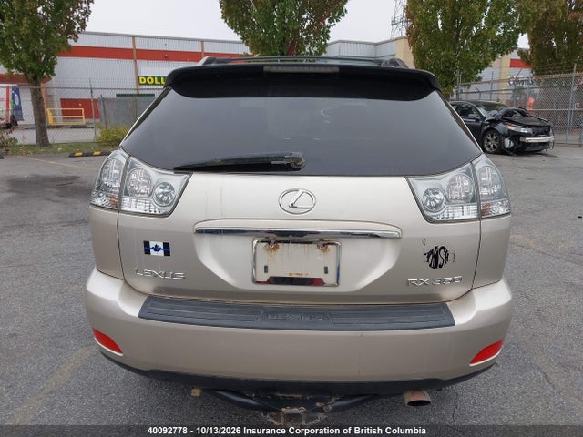 40092778 :رقم المزاد ، JTJHK31U382043082 vin ، 2008 Lexus Rx 350 مزاد بيع