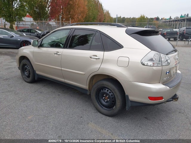 40092778 :رقم المزاد ، JTJHK31U382043082 vin ، 2008 Lexus Rx 350 مزاد بيع