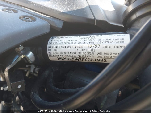 Yamaha Mt-03 2023 MH3RH20N2PK001982 Image 13