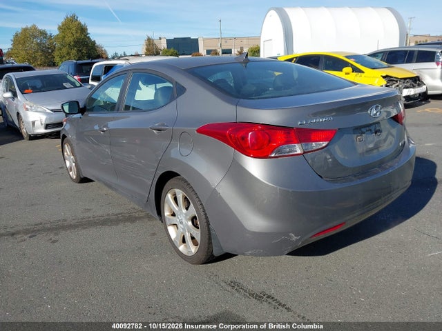 Продажа на аукционе авто 2013 Hyundai Elantra Limited, vin: 5NPDH4AE6DH396231, номер лота: 40092782