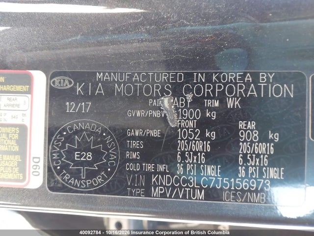KIA Niro 2018 KNDCC3LC7J5156973 Image 9