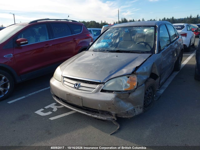 Продажа на аукционе авто 2002 Honda Civic, vin: 2HGES16442H932248, номер лота: 40092817