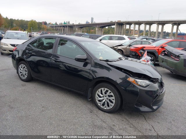 Auction sale of the 2018 Toyota Corolla L/le/xle/se/xse, vin: 2T1BURHE4JC054331, lot number: 40092821