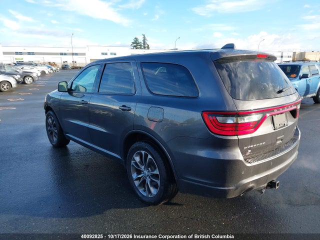 Auction sale of the 2019 Dodge Durango Gt, vin: 1C4RDJDG8KC535636, lot number: 40092825
