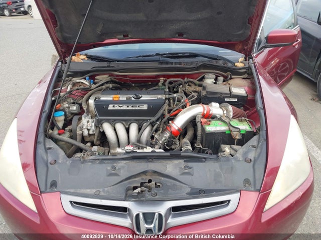 40092829 :رقم المزاد ، 1HGCM55615A810266 vin ، 2005 Honda Accord Ex مزاد بيع