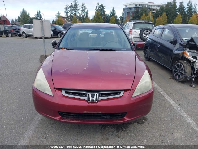 40092829 :رقم المزاد ، 1HGCM55615A810266 vin ، 2005 Honda Accord Ex مزاد بيع