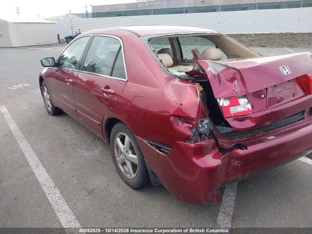 40092829 :رقم المزاد ، 1HGCM55615A810266 vin ، 2005 Honda Accord Ex مزاد بيع