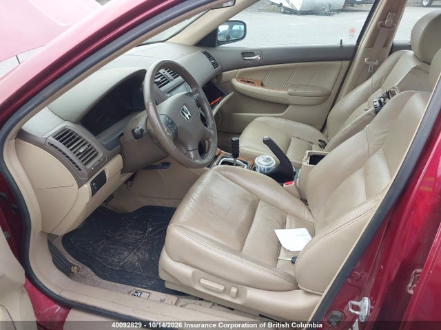 40092829 :رقم المزاد ، 1HGCM55615A810266 vin ، 2005 Honda Accord Ex مزاد بيع