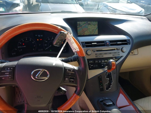 Aukcja sprzedaży 2010 Lexus Rx 350, vin: 2T2ZK1BA4AC008621, numer aukcji: 40092830