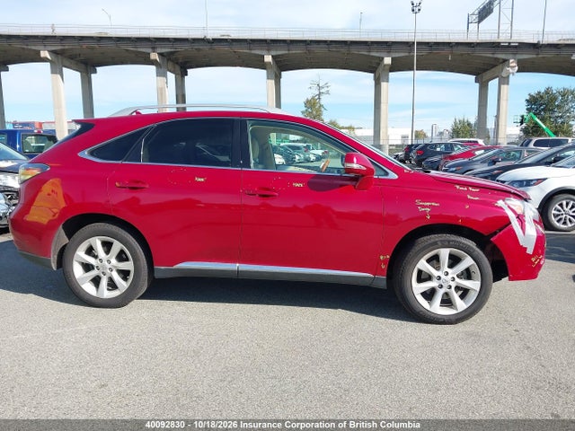 Aukcja sprzedaży 2010 Lexus Rx 350, vin: 2T2ZK1BA4AC008621, numer aukcji: 40092830