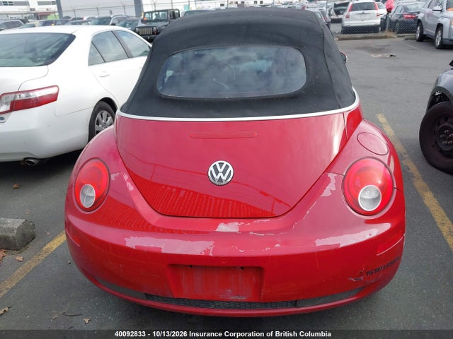 Aukcja sprzedaży 2006 Volkswagen New Beetle Convertible Option Pkg 2, vin: 3VWSF31YX6M321771, numer aukcji: 40092833