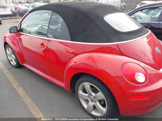 Aukcja sprzedaży 2006 Volkswagen New Beetle Convertible Option Pkg 2, vin: 3VWSF31YX6M321771, numer aukcji: 40092833