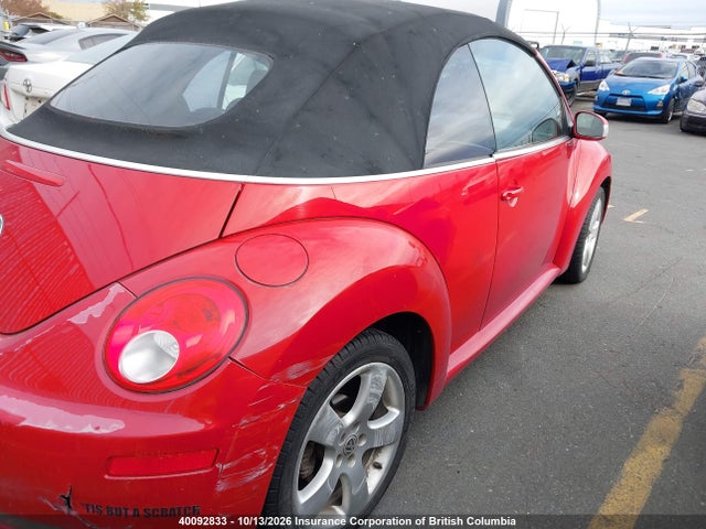 Aukcja sprzedaży 2006 Volkswagen New Beetle Convertible Option Pkg 2, vin: 3VWSF31YX6M321771, numer aukcji: 40092833
