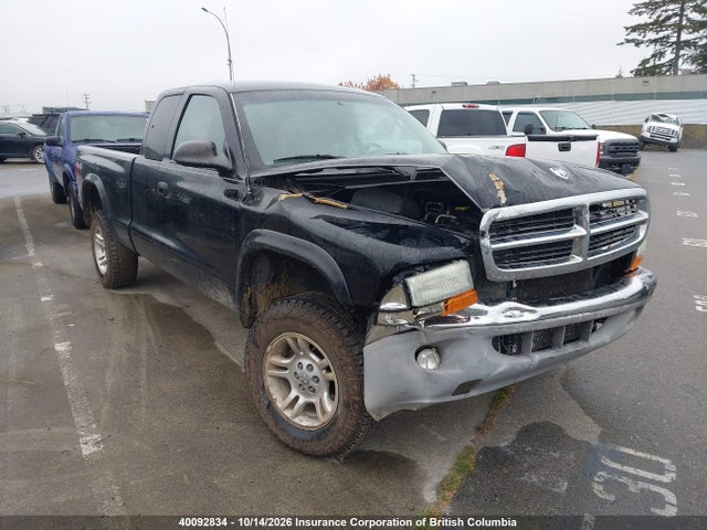 40092834 :رقم المزاد ، 1D7HG42K94S625811 vin ، 2004 Dodge Dakota Slt مزاد بيع