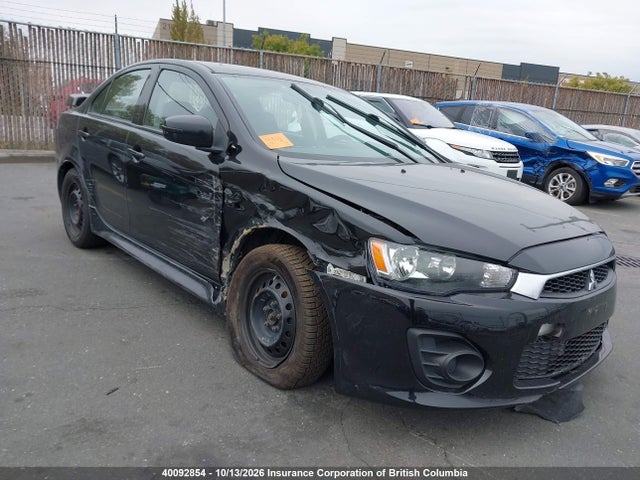 40092854 :رقم المزاد ، JA32U2FU2HU603781 vin ، 2017 Mitsubishi Lancer Es مزاد بيع