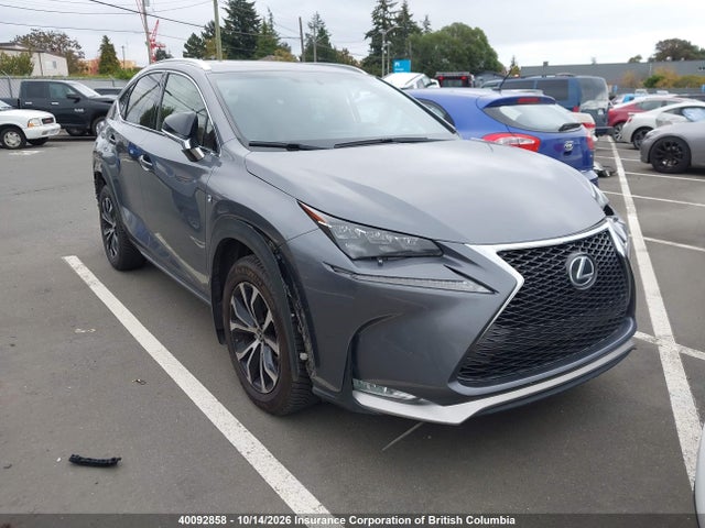 Продажа на аукционе авто 2016 Lexus Nx 200t/base/f Sport, vin: JTJBARBZ5G2082826, номер лота: 40092858