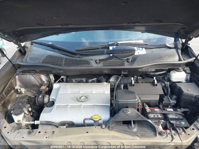 2010 Lexus Rx 350 მანქანა იყიდება აუქციონზე, vin: 2T2BK1BA5AC037174, აუქციონის ნომერი: 40092881
