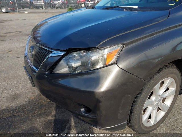 2010 Lexus Rx 350 მანქანა იყიდება აუქციონზე, vin: 2T2BK1BA5AC037174, აუქციონის ნომერი: 40092881