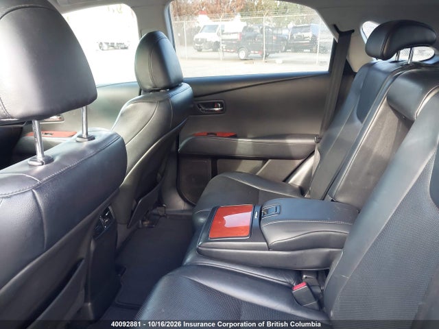 2010 Lexus Rx 350 მანქანა იყიდება აუქციონზე, vin: 2T2BK1BA5AC037174, აუქციონის ნომერი: 40092881