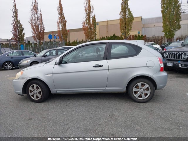 2007 Hyundai Accent Gs მანქანა იყიდება აუქციონზე, vin: KMHCN35C57U021525, აუქციონის ნომერი: 40092885