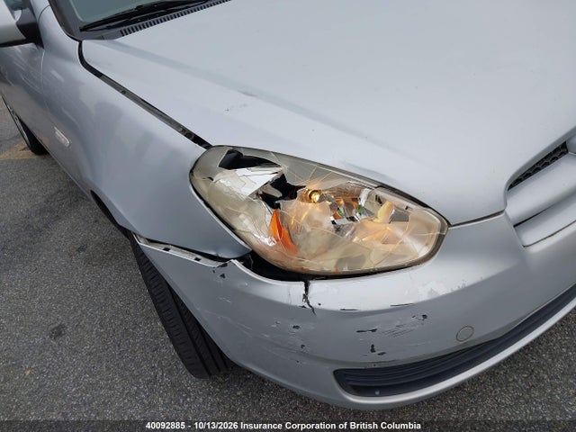 2007 Hyundai Accent Gs მანქანა იყიდება აუქციონზე, vin: KMHCN35C57U021525, აუქციონის ნომერი: 40092885