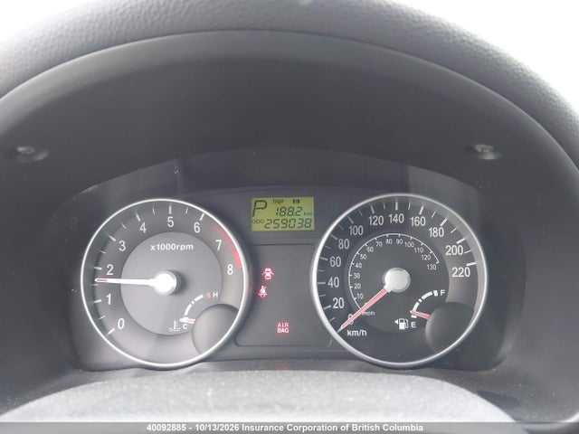 2007 Hyundai Accent Gs მანქანა იყიდება აუქციონზე, vin: KMHCN35C57U021525, აუქციონის ნომერი: 40092885