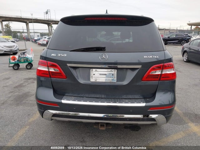 2014 Mercedes-benz Ml 350 Bluetec 4matic მანქანა იყიდება აუქციონზე, vin: 4JGDA2EB8EA353345, აუქციონის ნომერი: 40092889