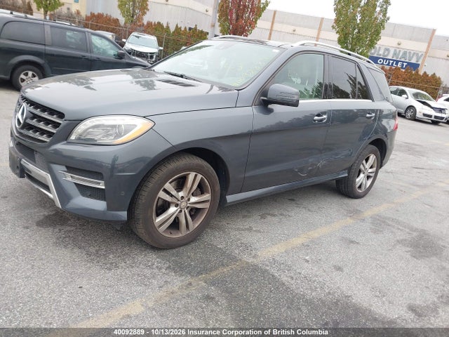 2014 Mercedes-benz Ml 350 Bluetec 4matic მანქანა იყიდება აუქციონზე, vin: 4JGDA2EB8EA353345, აუქციონის ნომერი: 40092889