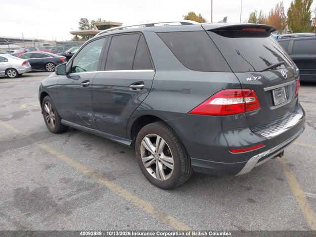 2014 Mercedes-benz Ml 350 Bluetec 4matic მანქანა იყიდება აუქციონზე, vin: 4JGDA2EB8EA353345, აუქციონის ნომერი: 40092889