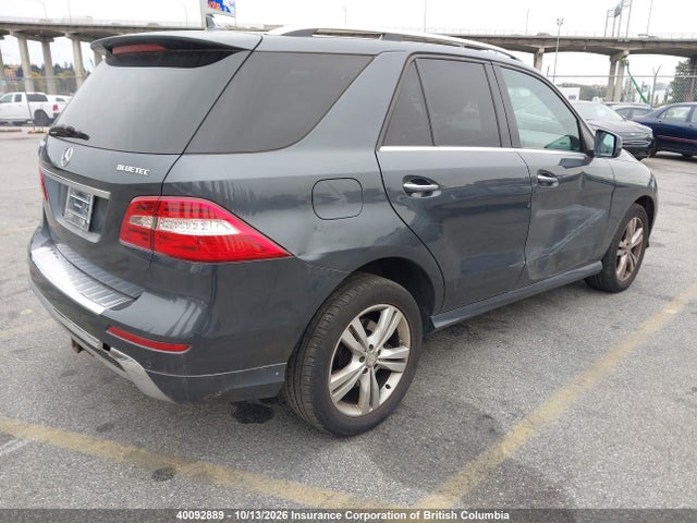 2014 Mercedes-benz Ml 350 Bluetec 4matic მანქანა იყიდება აუქციონზე, vin: 4JGDA2EB8EA353345, აუქციონის ნომერი: 40092889