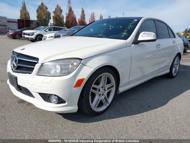 40092890 :رقم المزاد ، WDDGF87XX9F321669 vin ، 2009 Mercedes-benz C 350 4matic مزاد بيع