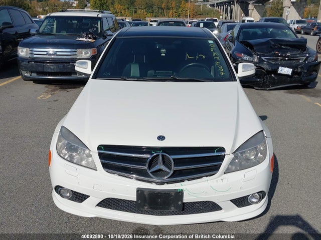 40092890 :رقم المزاد ، WDDGF87XX9F321669 vin ، 2009 Mercedes-benz C 350 4matic مزاد بيع