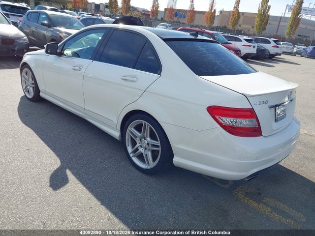 40092890 :رقم المزاد ، WDDGF87XX9F321669 vin ، 2009 Mercedes-benz C 350 4matic مزاد بيع