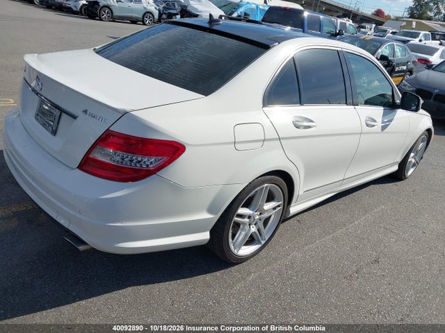 40092890 :رقم المزاد ، WDDGF87XX9F321669 vin ، 2009 Mercedes-benz C 350 4matic مزاد بيع
